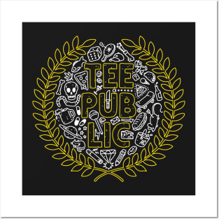 TeePublic Crest Posters and Art